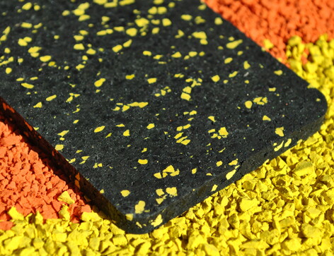 Спортивное покрытие резипол Ant Mix Yellow