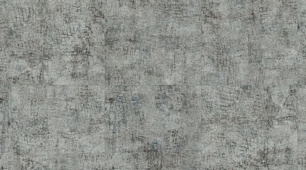 Виниловая плитка Gerflor Saga2 Standart и Connect 0063 Rough Textile Grey. Размер плитки 500x500 и 701,3х701,3